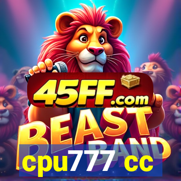 cpu777 cc